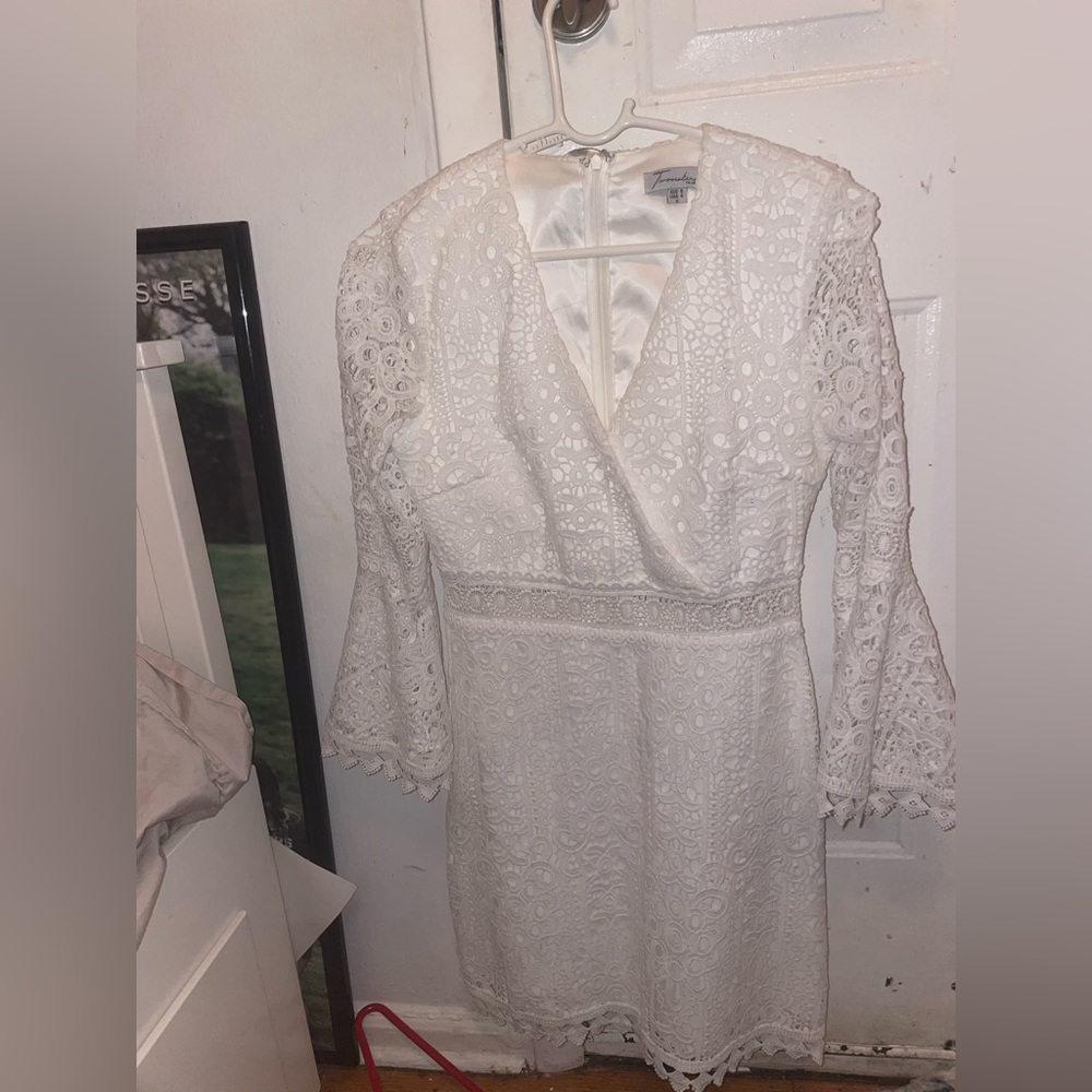 Two Sisters the Label white formal dress